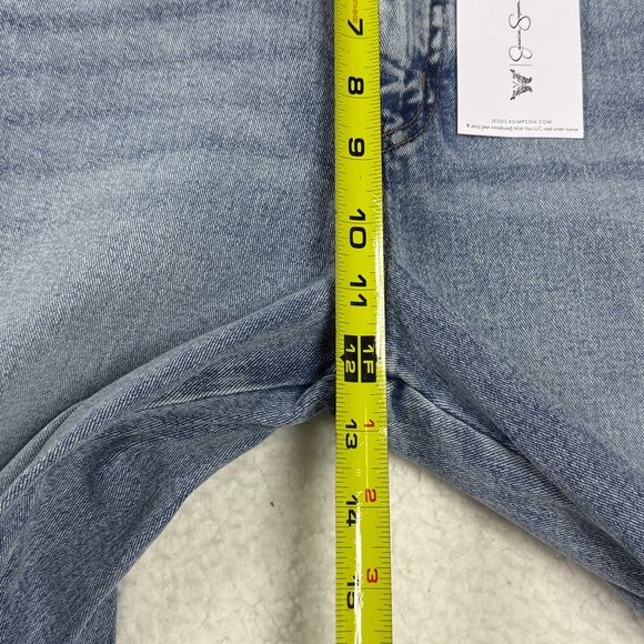 (Q4) Jessica Simpson Daisy Skinny Flared Jeans for women, size 6,embroidere NWT - Picture 10 of 16